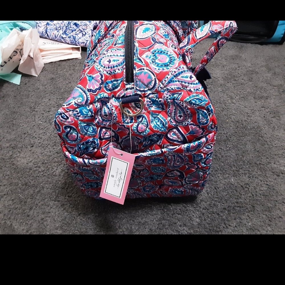 NWT Simply Southern Duffel Bag